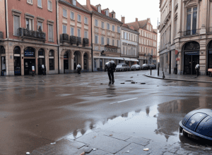 Bărbat beat a atacat polițiștii într-o bancă din Germania