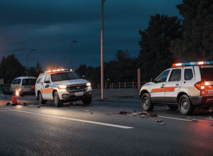 Accident Grav pe drumul B3 în Germania: SUV a intrat în remorca unui vehicul de construcții, mai mulți răniți