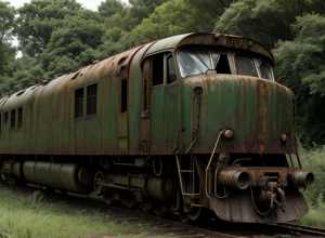 Descoperire macabră: Un "cimitir de locomotive" abandonate în inima Angliei