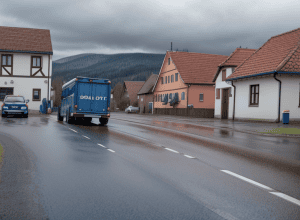 Accident mortal în Germania: Camion a lovit o biciclistă și a fugit. Poliția caută un TIR albastru