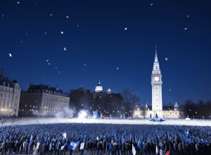 Peste 40.000 de fani HSV au sărbătorit dubla promovare într-o petrecere grandioasă în Hamburg