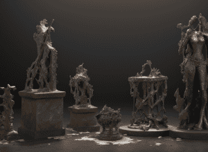 Furt de artă în Germania: Sculpturi de bronz evaluate la 50.000€, furate și topite de hoți pentru metal