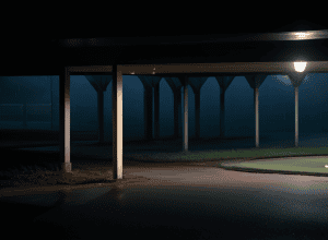 Jaf la un club de golf în Germania: sparte automate și furate țevi