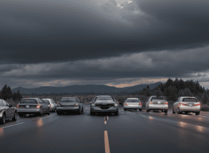 Accident pe autostrada A6 din Germania: Șoferul unui Mercedes a provocat o coliziune cu doi răniți