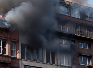 Persoană salvată dintr-un apartament plin de fum în Koblenz, Germania