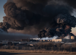 Incendiu major la o fabrică de reciclare din Germania: Alertă de fum toxic, locuitorii sunt sfătuiți să închidă ferestrele
