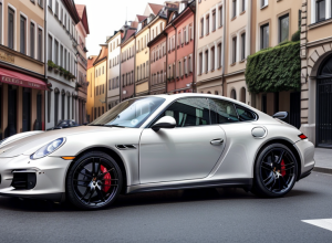 Șoferul unui Maserati a lovit un Porsche în Augsburg și a fugit: Poliția germană caută martori