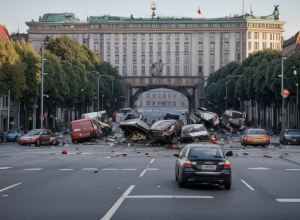 Accident mortal la Berlin: Șofer de 67 de ani a decedat după o coliziune pe Seestrasse