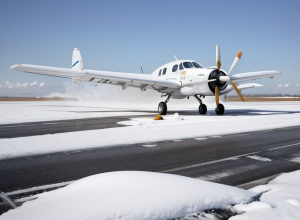 Incident aviatic în SUA: Avion a aterizat de urgență fără tren de aterizare la Arlington
