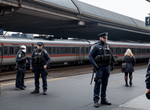 Incident la Mannheim: Un bărbat înarmat cu cuțite, reținut la gara centrală