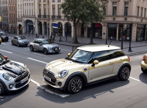 Accident în Mannheim: Un Mini Cooper a provocat un carambol de trei maşini