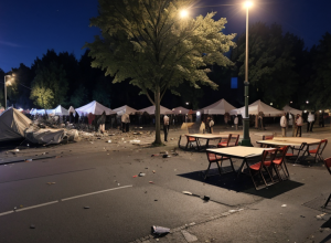 Bătăie în masă la un festival stradal din Germania: Totul a pornit de la o neînțelegere