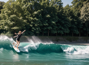 Valul Eisbach din München redeschis după accidentul mortal: Noi reguli stricte pentru surferi