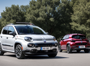Un Fiat Panda ultra-subțire a furat show-ul la o întâlnire în Italia: „Cu mașina asta oricine poate parca”