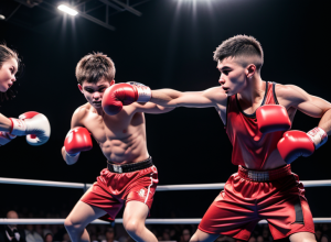 Cel mai tânăr boxer profesionist din Germania, Arminius Rolle, pleacă la Las Vegas