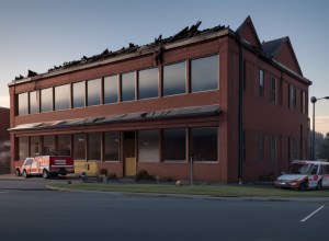 Incendiu la o școală din Darmstadt: Nouă copii spitalizați după ce au inhalat fum
