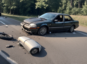 Accident grav în Hennef, Germania: Motociclist de 21 de ani, rănit serios după o coliziune frontală