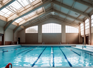 Alarmă falsă de incendiu la o piscină din Aurich, cauzată de stropii de apă