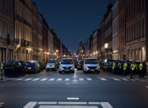 Operațiune specială a poliției în Bremen: Un bărbat cu un copil a amenințat trecătorii cu un cuțit