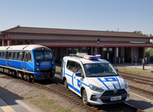 Bătaie într-un tren regional din Germania: Pasageri au agresat un bărbat, mecanicul a chemat poliția