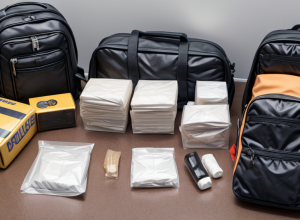 Poliția din Frankfurt a arestat un presupus traficant de droguri cu un rucsac plin de marijuana și cocaină