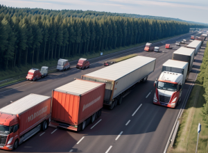 Accident grav pe autostrada A45 din Germania, lângă Castrop-Rauxel: Trei TIR-uri implicate, pericol ecologic evitat
