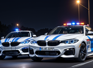Poliția germană a oprit curse ilegale de BMW în Singen: Permisele șoferilor au fost reținute
