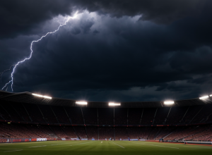 Furtună violentă a întrerupt meciul Campionatului Mondial al Cluburilor FIFA: RB Salzburg a învins Pachuca după o pauză de 99 de minute