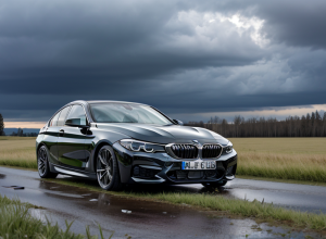 Adolescent fără permis a intrat cu BMW-ul într-un șanț în Germania: pasager rănit