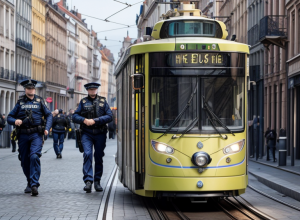 Bărbat cu pistol neletal oprit într-un tramvai din Schwerin, Germania, după ce a amenințat pacienți