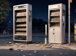 Automat de țigări aruncat în aer în Germania: Poliția caută martori
