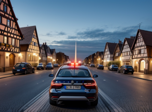 Șofer de 27 de ani oprit de poliție în Germania: conducea sub influența drogurilor