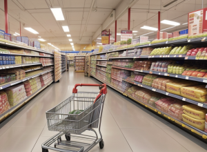 Pensionar de 80 de ani lucrează la supermarket pentru a plăti datoriile soției decedate