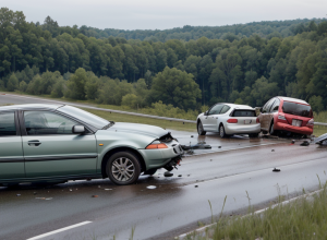 Accident grav pe autostrada A81 din Germania: Șoferița a intrat în coliziune cu un VW după o depășire periculoasă