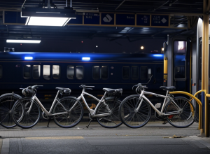 Hoț de șei de biciclete prins la Gara Centrală din Magdeburg