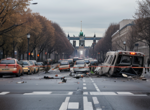 Berlin: Un tânăr șofer de 20 de ani a lovit un cuplu de pensionari pe trecerea de pietoni – Victimele, în stare critică