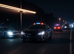 Poliția din Hamburg A Oprit Curse Ilegale: Șoferi Reținuți și Mașini de Lux Confiscate