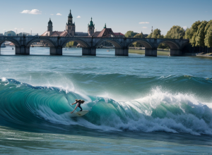 Unda Eisbach din München redeschisă pentru surfing după un accident mortal: Noi reguli de siguranță în vigoare