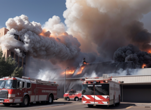 Incendiu în Germania: Femeie salvată dintr-un apartament în flăcări