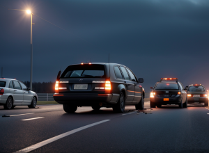 Şofer beat a intrat cu 200 km/h într-un autovehicul mortuar pe autostrada A1 lângă Bremen