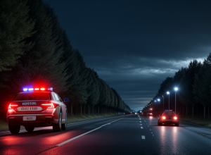Urmărire spectaculoasă în Germania: Doi adolescenți de 16 ani au fugit de poliție cu o mașină furată, atingând 150 km/h