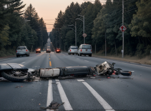 Accident mortal în Solingen, Germania: Motociclist de 25 de ani a decedat după coliziunea cu un autobuz și impactul cu o cutie electrică