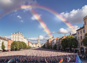Finala Eurovision la Basel: Orașul e cuprins de febra muzicii și petrecerea fanilor