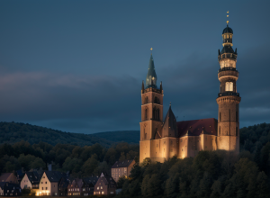 Incident la aniversare: Artificiile au incendiat un turn istoric în Germania