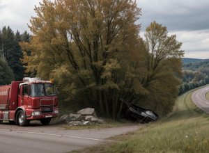 Nouă pompieri răniţi într-un accident cu o autospecială în Germania, în drum spre o intervenţie