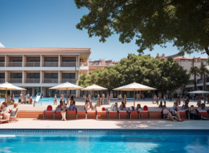 „Războiul prosoapelor” pe Lanzarote: Turiștii iau cu asalt piscina hotelului pentru șezlonguri