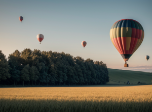 Accident cu balonul cu aer cald în Germania: aterizare forțată și pasageri răniți