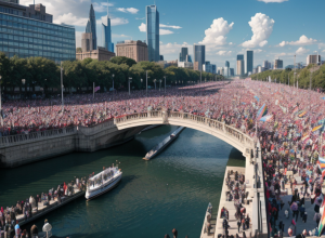 Record de participanți la Pride la Budapesta, în ciuda interdicției și a amenințărilor lui Orbán