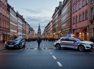 Bărbat reținut la Frankfurt după ce a arătat salutul nazist și a fugit de poliție
