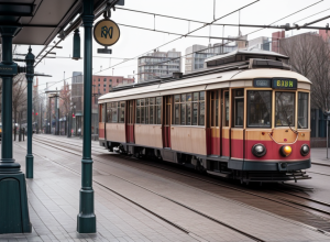 Un bărbat beat, lovit de tramvai în Bochum, Germania, după ce a coborât